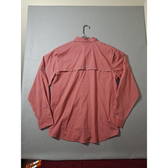 Alabama Crimson Tide Drake Waterfowl Long Sleeve Red Vented Shirt Size Medium - Picture 6 of 8